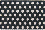 White Polka Dots Coir Door Mats